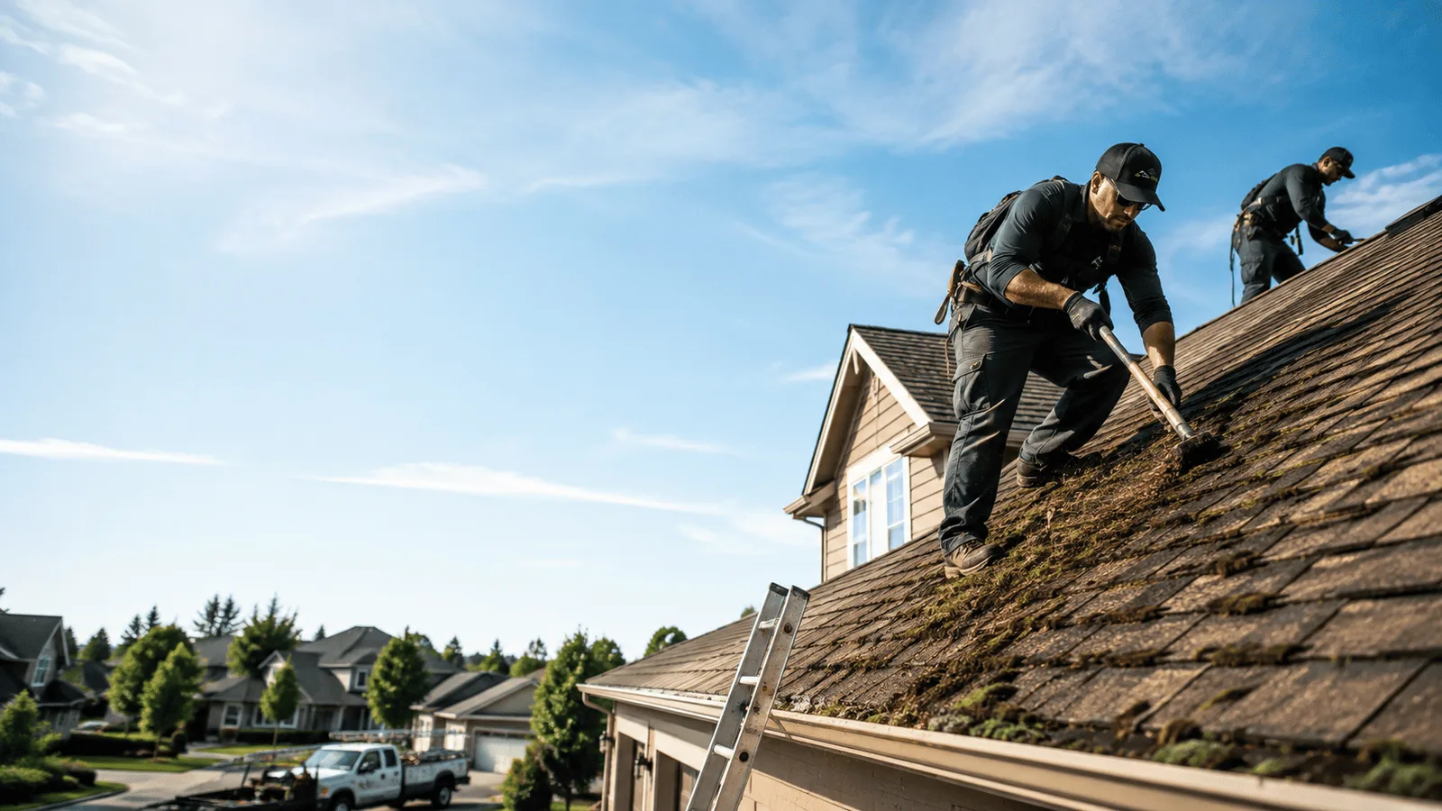 Roof Moss Removal in Douglass, KS near me